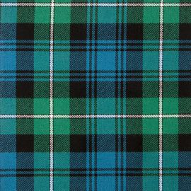 Forbes Ancient Heavy Weight Tartan Fabric-Front