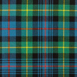 Farquharson Ancient Heavy Weight Tartan Fabric-Front