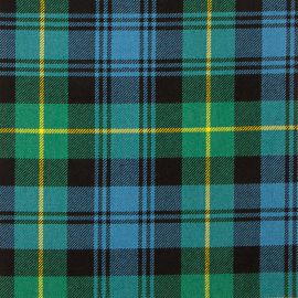 Gordon Clan Ancient Heavy Weight Tartan Fabric-Front