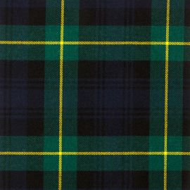 Gordon Clan Modern Heavy Weight Tartan Fabric-Front