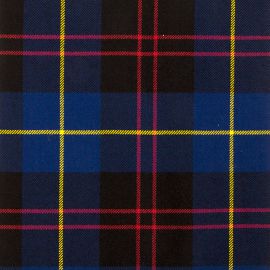 Gordon Blue Heavyweight Tartan Fabric - Single Width