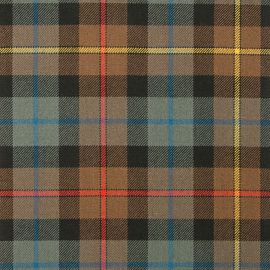 Gow Hunting Weathered Heavy Weight Tartan Fabric-Front