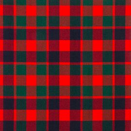 Gow Modern Heavy Weight Tartan Fabric-Front