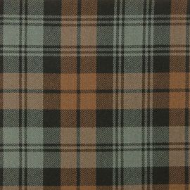 Grant Hunting Weathered Heavy Weight Tartan Fabric-Front