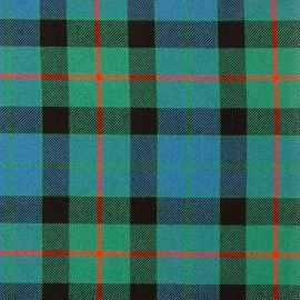 Gunn Ancient Heavy Weight Tartan Fabric-Front