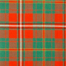Hay Ancient Heavy Weight Tartan Fabric-Front