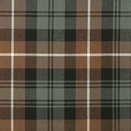 Lamont Weathered Heavy Weight Tartan Fabric-Front