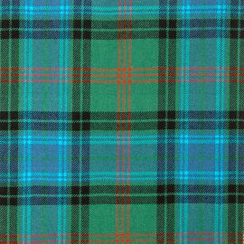 Lochcarron Hunting Ancient Heavy Weight Tartan Fabric-Front