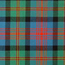 Logan Ancient Heavy Weight Tartan Fabric-Front