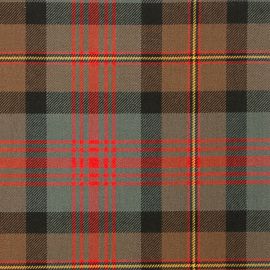 Logan Weathered Heavy Weight Tartan Fabric-Front