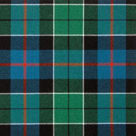 Leslie Green Ancient Heavy Weight Tartan Fabric-Front