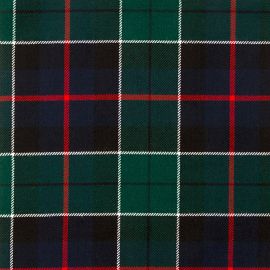 Leslie Green Modern Heavy Weight Tartan Fabric-Front