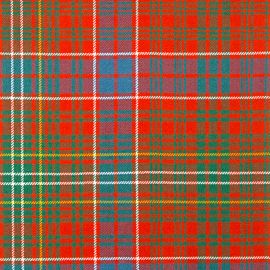 Lumsden Ancient Heavy Weight Tartan Fabric-Front