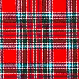 MacBean Modern Heavy Weight Tartan Fabric-Front