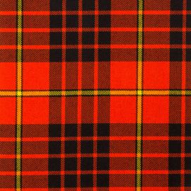 MacDonald of Ardnamurchan Ancient Heavy Weight Tartan Fabric-Front