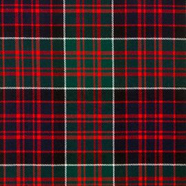 MacDonald of Clanranald Modern Heavy Weight Tartan Fabric-Front