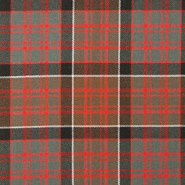 MacDonald of Clanranald Weathered Heavy Weight Tartan Fabric-Front