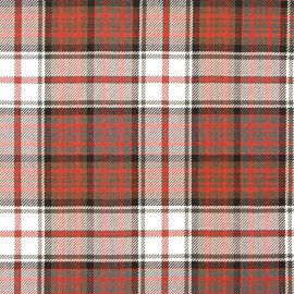 Macdonald Dress Weathered Heavy Weight Tartan Fabric-Front