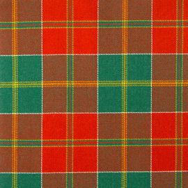 MacDonald of Kingsburgh Heavy Weight Tartan Fabric-Front