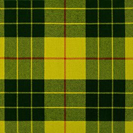 MacLeod Dress Ancient Heavyweight Tartan Fabric - Single Width