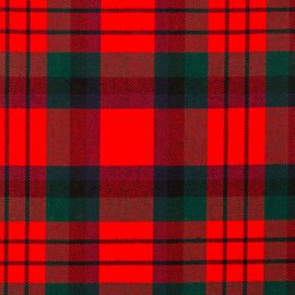 MacDuff Modern Heavy Weight Tartan Fabric-Front