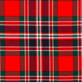 MacFarlane Clan Modern Heavy Weight Tartan Fabric-Front