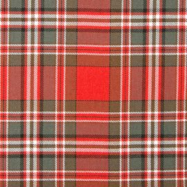 MacFarlane Clan Weathered Heavy Weight Tartan Fabric-Front