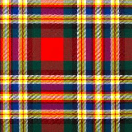 MacGill Modern Heavy Weight Tartan Fabric-Front