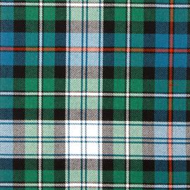 MacKenzie Dress Ancient Heavy Weight Tartan Fabric-Front