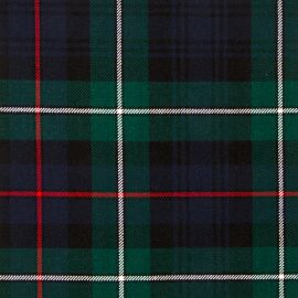 MacKenzie Modern Heavy Weight Tartan Fabric-Front