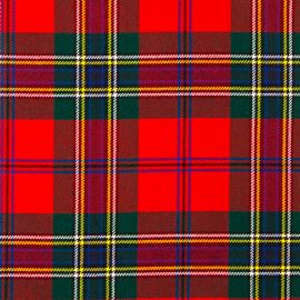 MacLean of Duart Modern Heavy Weight Tartan Fabric-Front