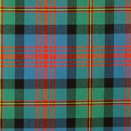 MacLennan Ancient Heavy Weight Tartan Fabric-Front