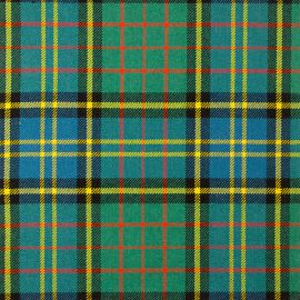 MacMillan Hunting Ancient Heavy Weight Tartan Fabric-Front