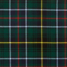 MacInnes Hunting Modern Heavy Weight Tartan Fabric-Front