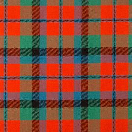 MacNaughton Ancient Heavy Weight Tartan Fabric-Front