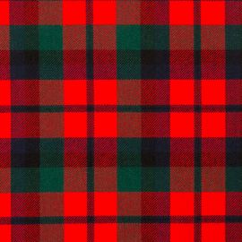 MacNaughton Modern Heavy Weight Tartan Fabric-Front