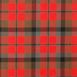 MacNaughton Weathered Heavy Weight Tartan Fabric-Front