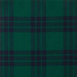 Montgomery Blue Modern Heavy Weight Tartan Fabric-Front