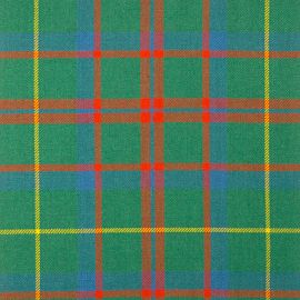 MacIntosh Hunting Ancient Heavy Weight Tartan Fabric-Front