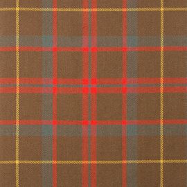 MacIntosh Hunting Weathered Heavy Weight Tartan Fabric-Front