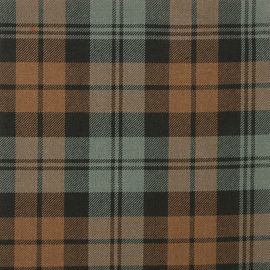 Munro Hunting Weathered Heavy Weight Tartan Fabric-Front