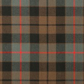 Morrison Green Weathered Heavy Weight Tartan Fabric-Front