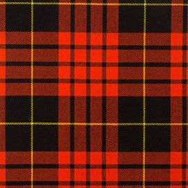 MacQueen Ancient Heavy Weight Tartan Fabric-Front