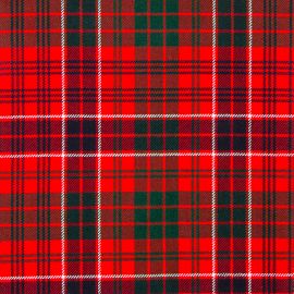 MacRae Clan Modern Heavy Weight Tartan Fabric-Front