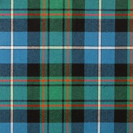 MacRae Hunting Ancient Heavy Weight Tartan Fabric-Front