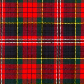 MacPherson Clan Modern Heavy Weight Tartan Fabric-Front