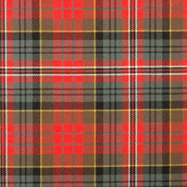 MacPherson Clan Weathered Heavy Weight Tartan Fabric-Front