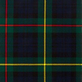 MacEwan Modern Heavy Weight Tartan Fabric-Front