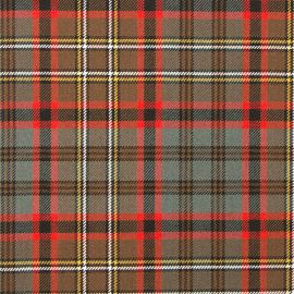 Nicolson Hunting Weathered Heavy Weight Tartan Fabric-Front