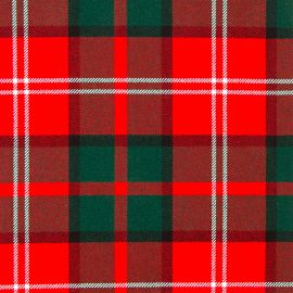 Nisbet Modern Heavy Weight Tartan Fabric-Front